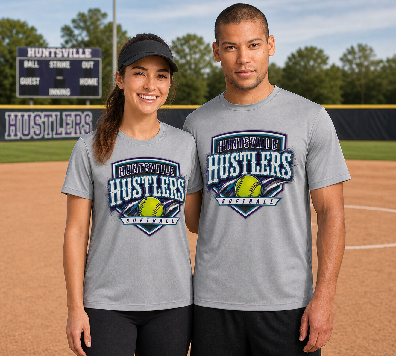 Huntsville Hustlers dry-fit
