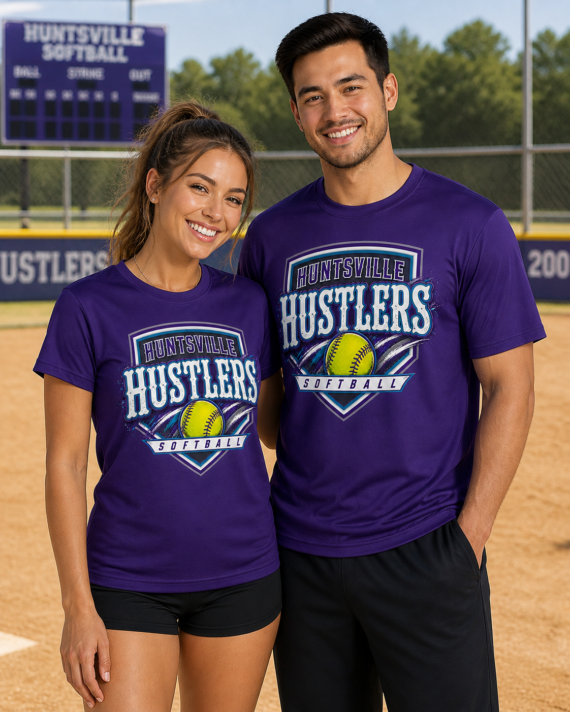 Huntsville Hustlers dry-fit